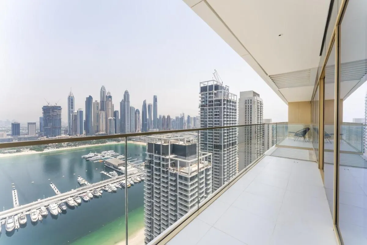 Upscale 2-Br With Sea View - Grand Bleu By Elie Saab Apartment Dubai
