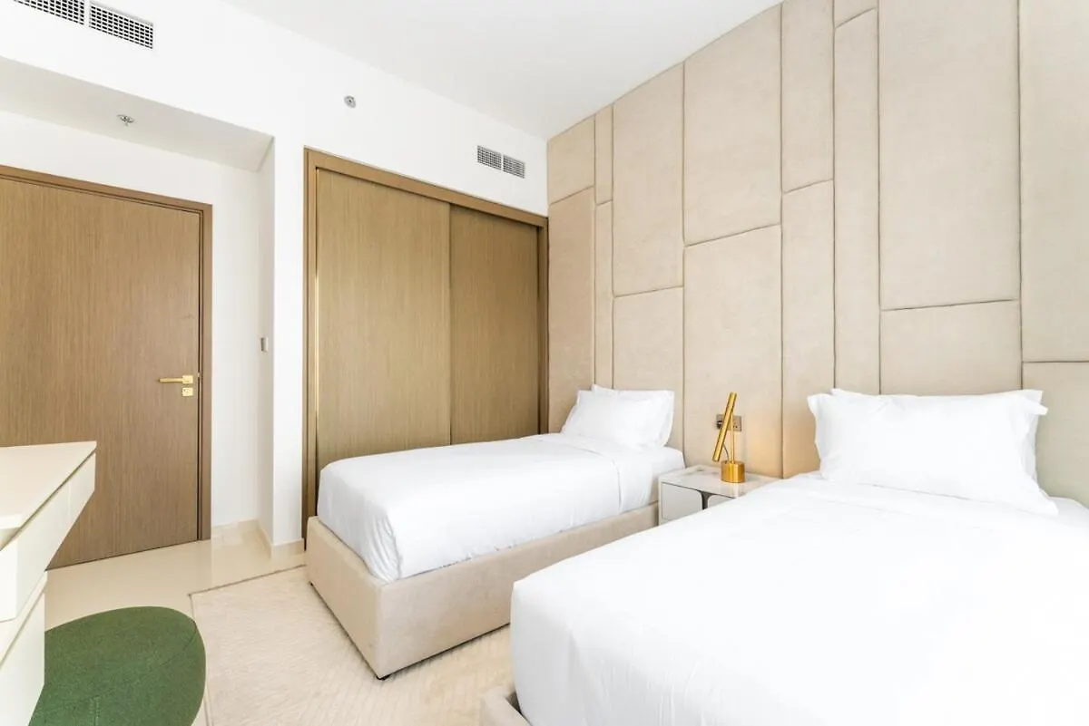 Upscale 2-Br With Sea View - Grand Bleu By Elie Saab Apartment Dubai United Arab Emirates